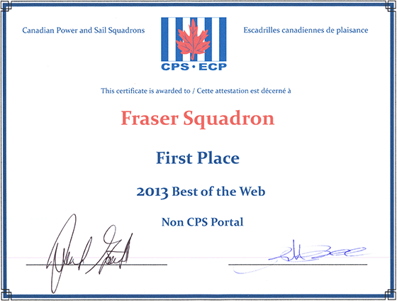 First Place Best of the Web 2013